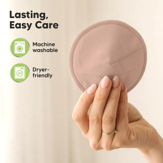 14PK Comfy Nursing Pads - Reusable - Neutrals