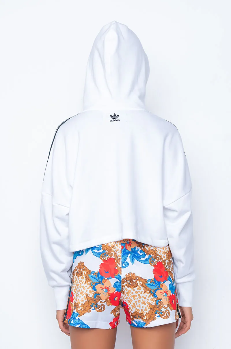 ADIDAS FLORAL BOXY HOODIE