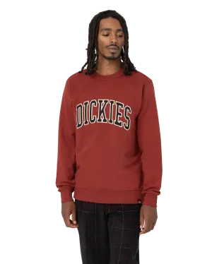 Aitkin Sweatshirt in Fired Brick & Grey