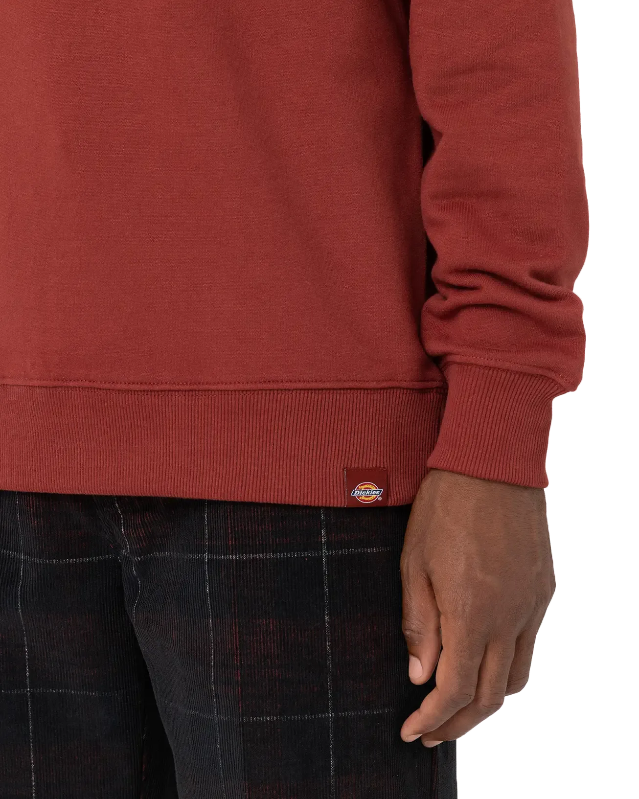 Aitkin Sweatshirt in Fired Brick & Grey