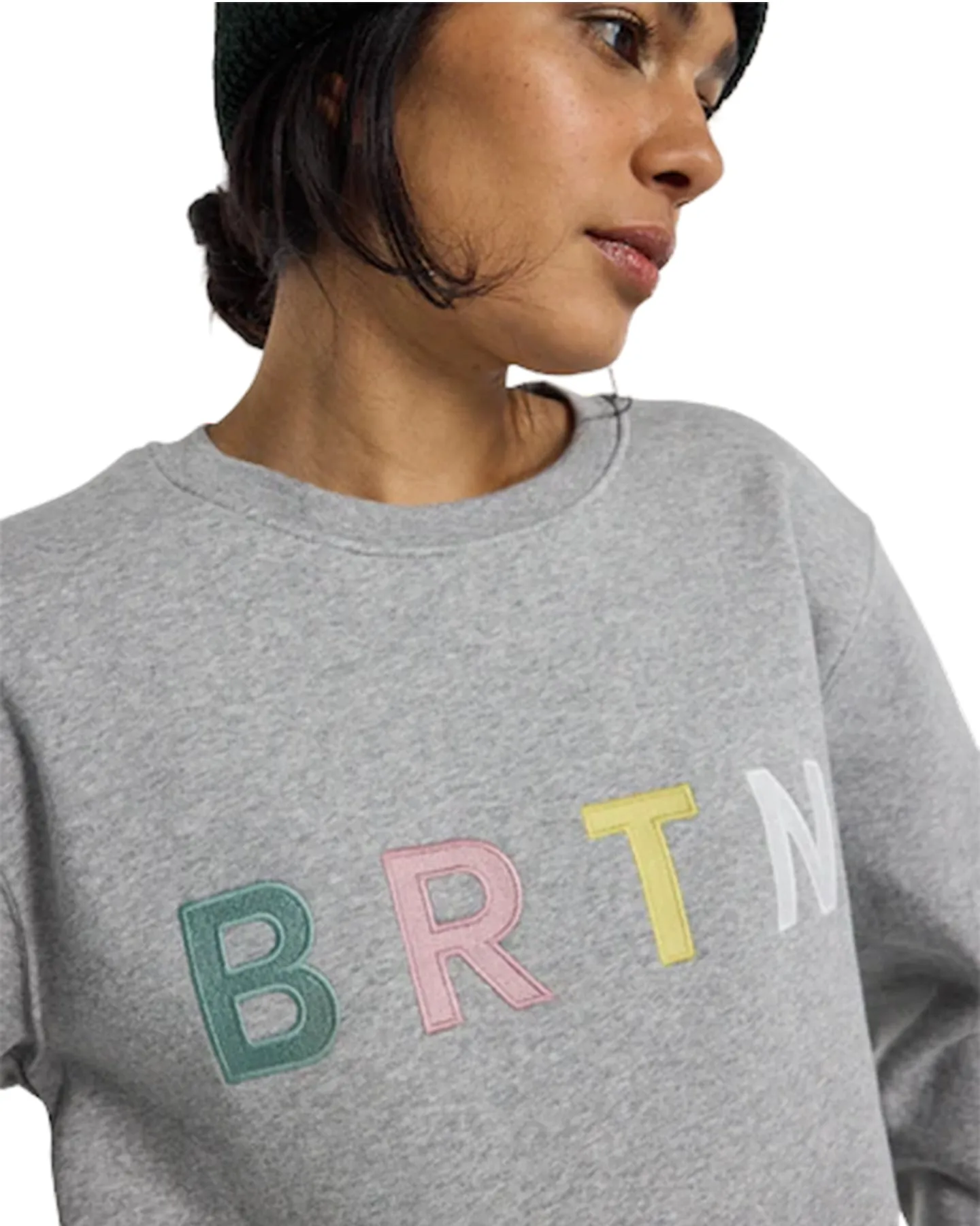 Burton Brtn Crewneck Sweatshirt - Gray Heather Multi