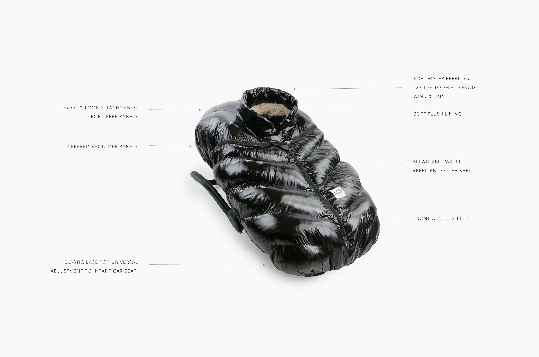 Car Seat Cocoon - Polar