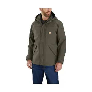 Carhartt Men's Storm Defender Loose Fit Heavy Weight Rain Jacket - Moss - ONLINE STORE CREDIT/EXCHANGE ONLY