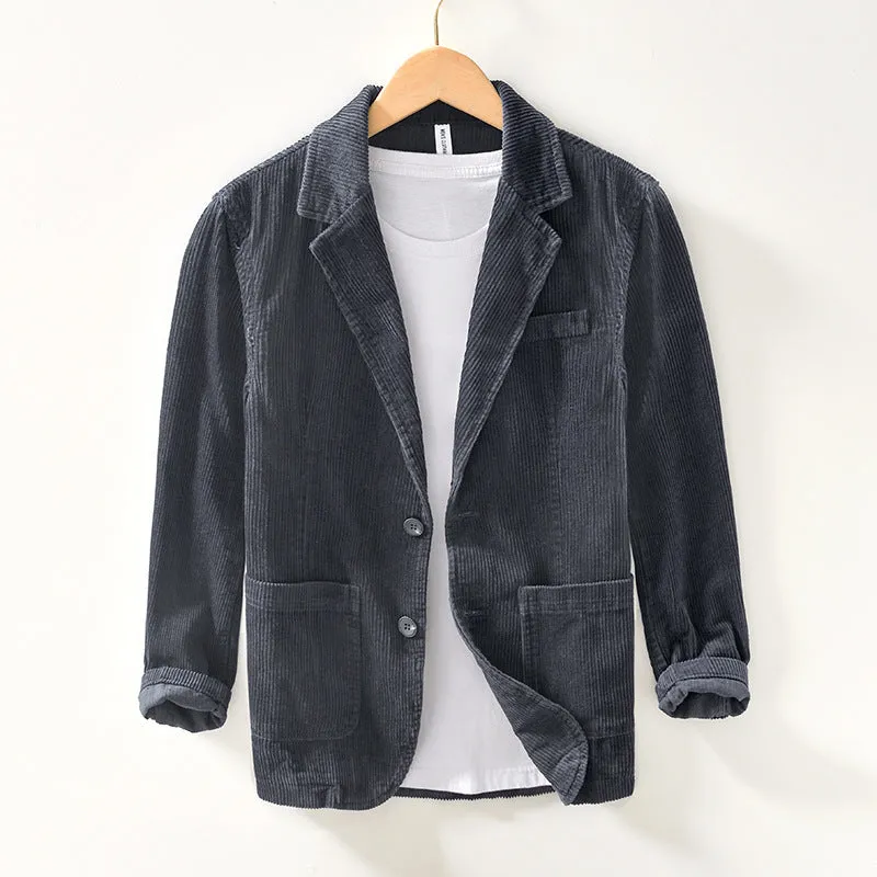 Casual Loose Cotton Corduroy Jacket