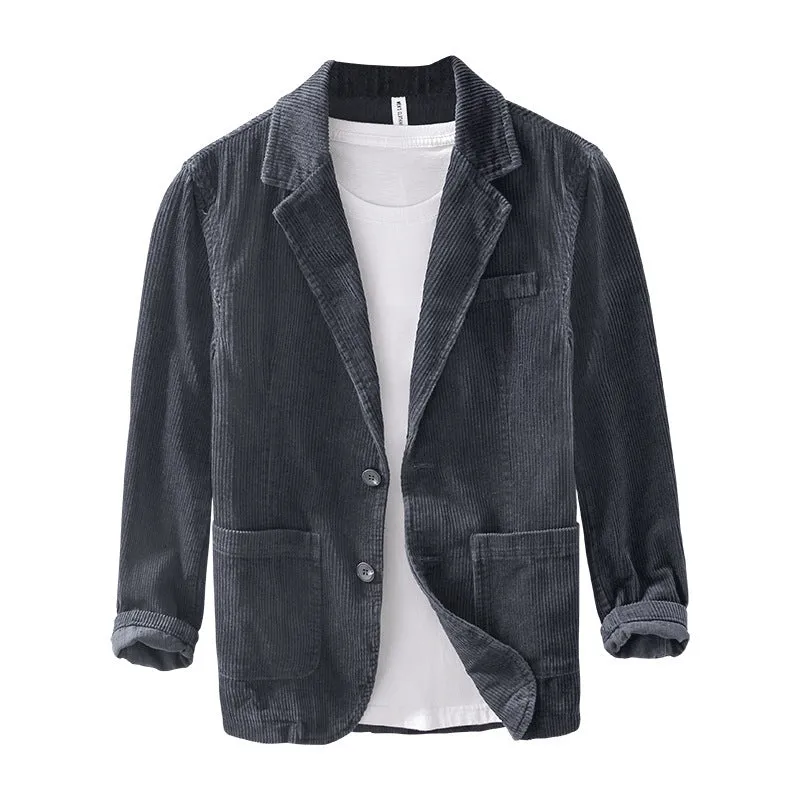 Casual Loose Cotton Corduroy Jacket