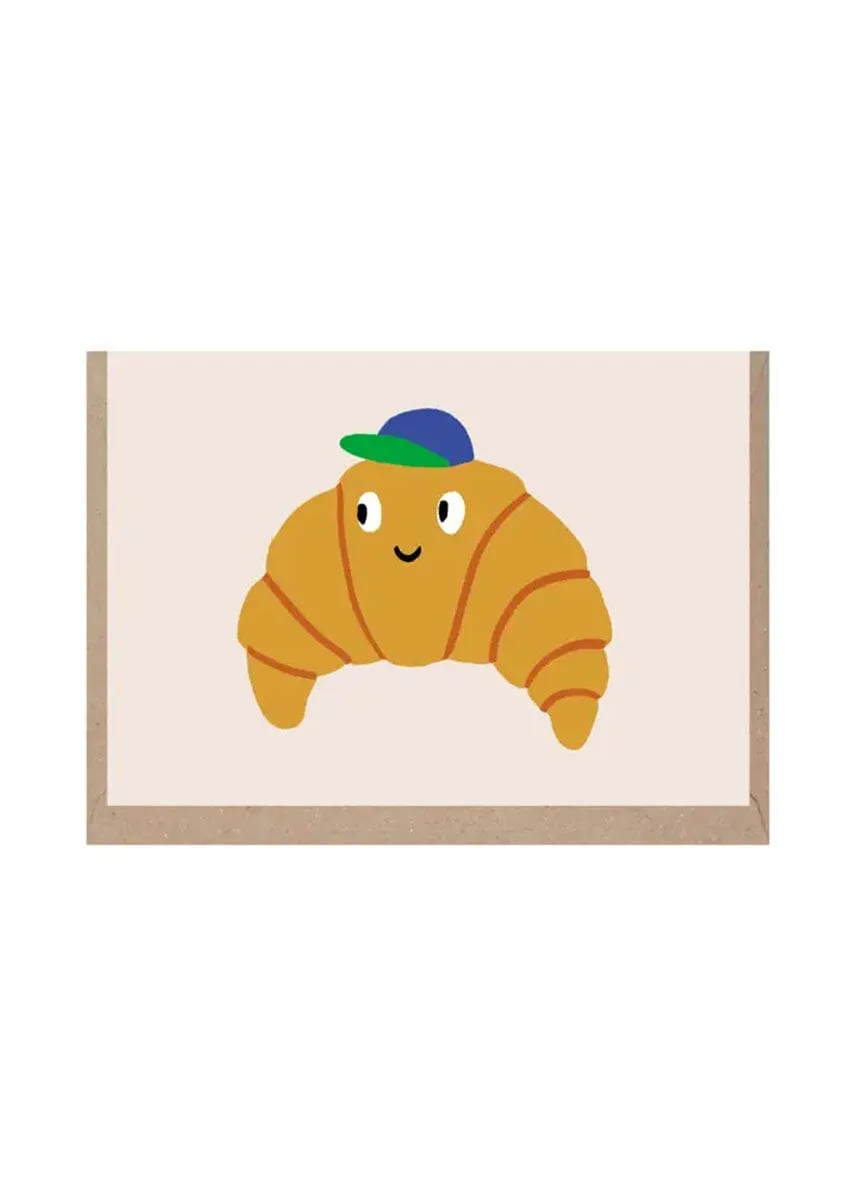 Cute Croissant Card