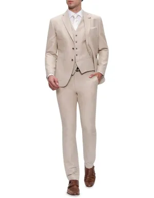 Gibson Electron Linen Cotton Slim Fit Suit Set