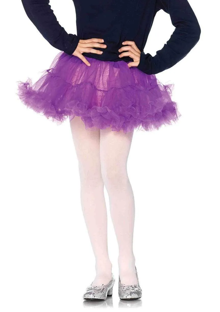 Kids Petticoat Tutu Skirt For Girls