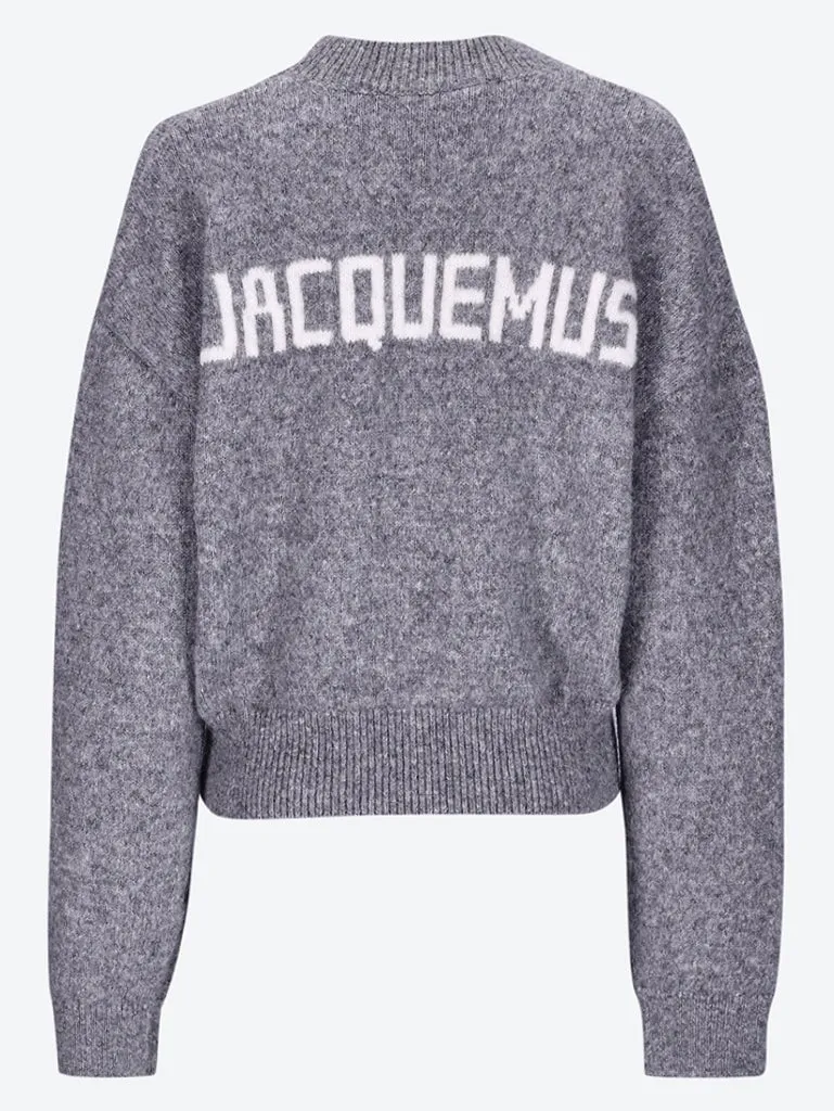 La maille jacquemus sweater