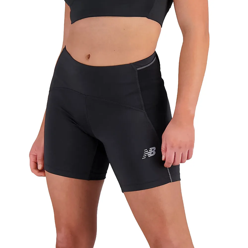 New Balance Impact Run Fitted Short (Ladies) - Black