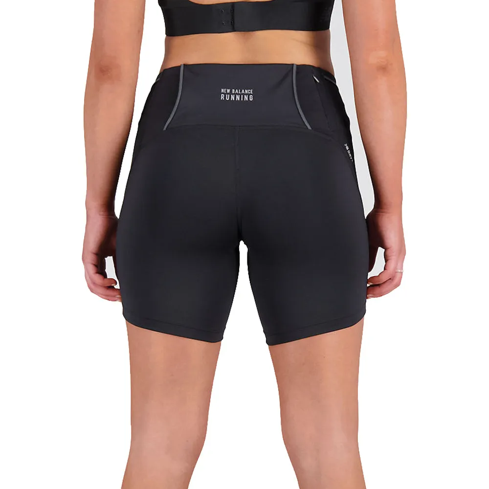 New Balance Impact Run Fitted Short (Ladies) - Black