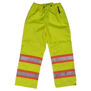 Safety Rain Waist Pant Green 2X 