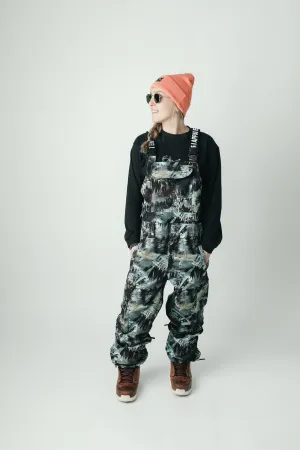 Softshell Bib Pants - Jungle Ferns