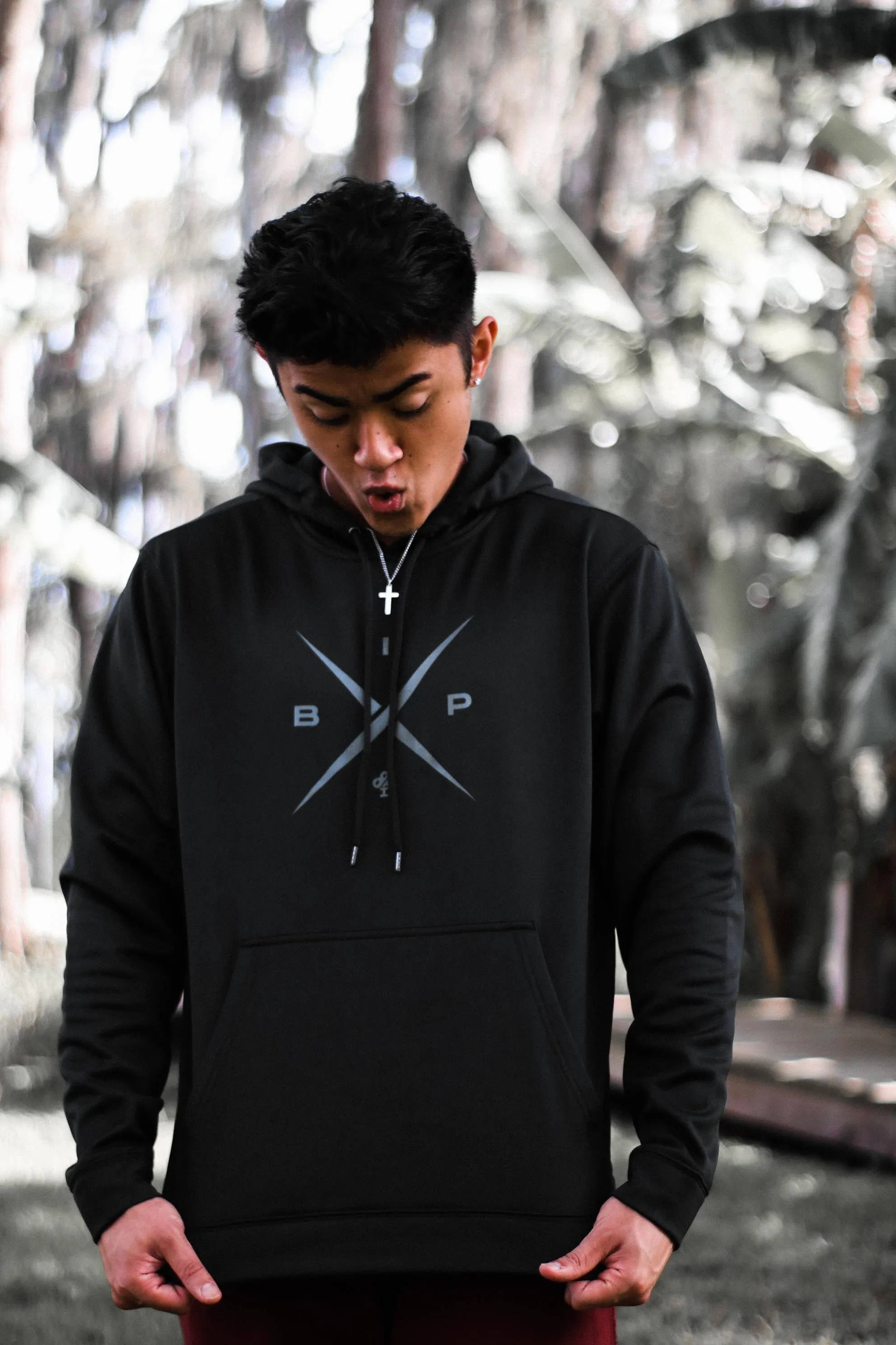 STEALTH - "X" 2.0  Premium **DRY FIT**  Hoodie youth and adult