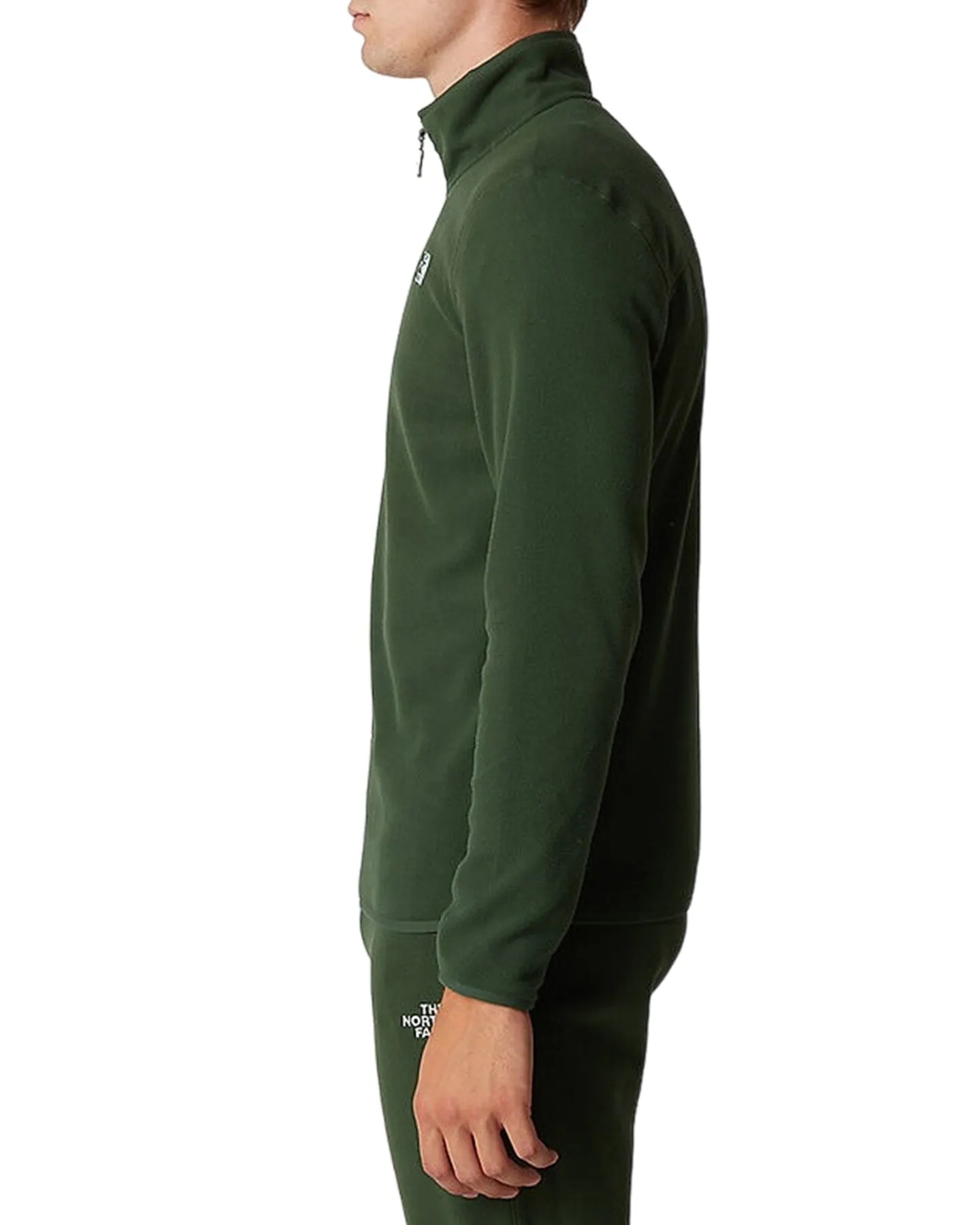 The North Face Men's 100 Glacier 1/4 Zip Fleece - Pine Needle